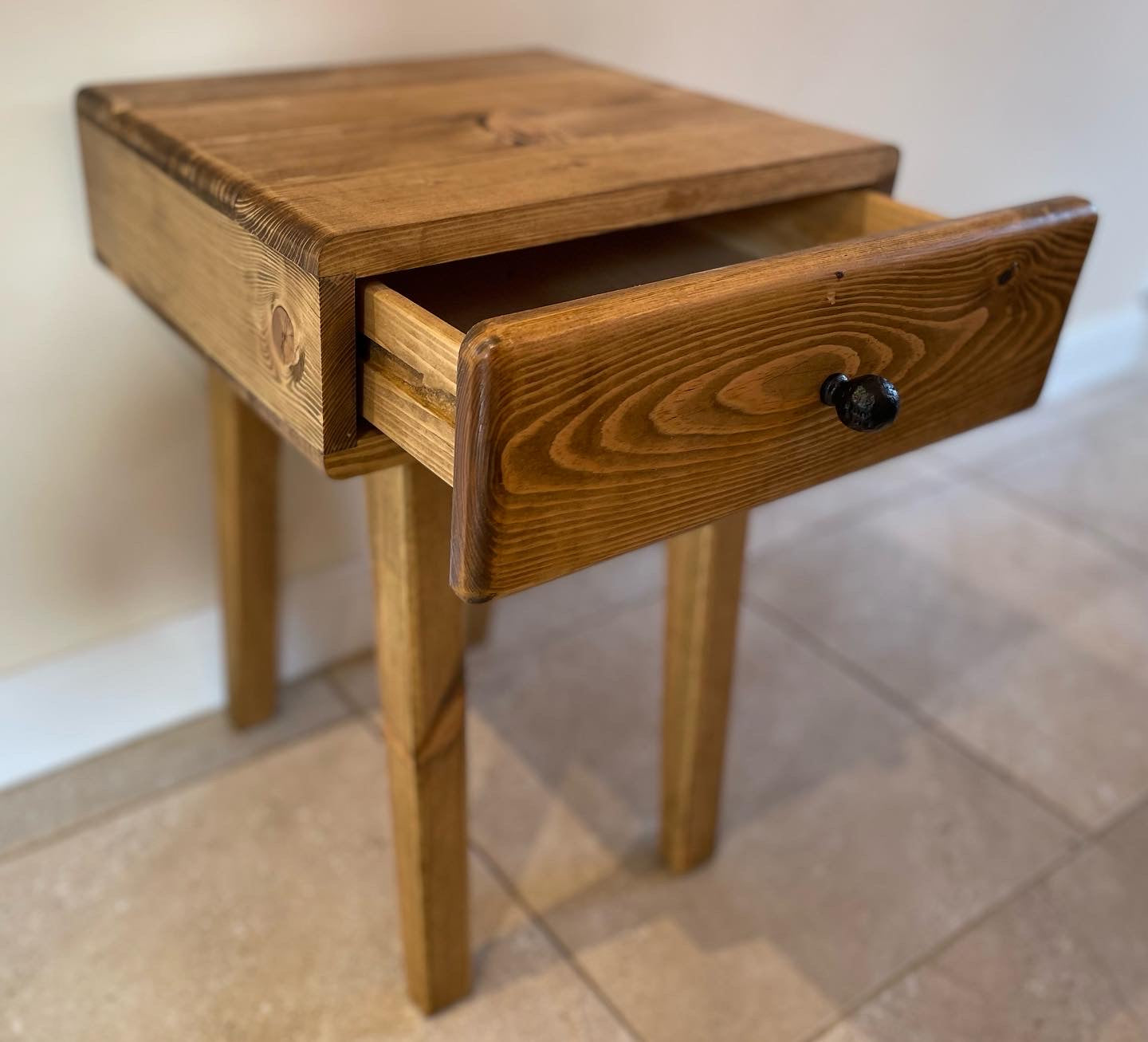 Side / Bedside Table with Single Drawer
