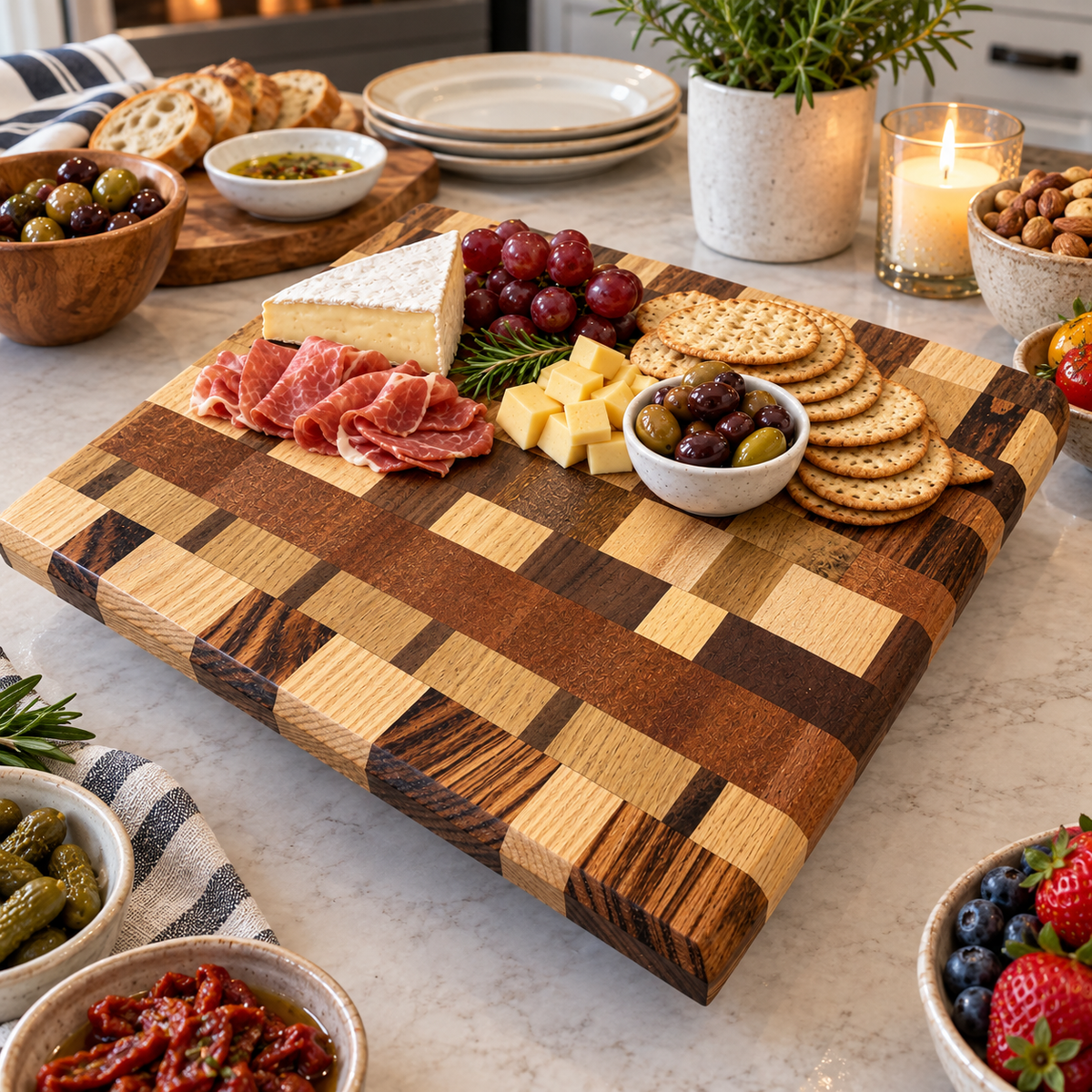 Handmade Face Grain Chopping Boards | Whaley Woodworks