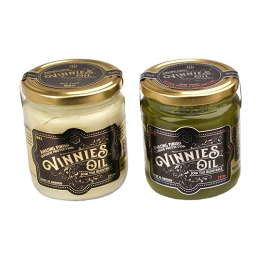 Vinnies Oil UPO and Wax bundle - penetrating hardwax oil and hard wax 55-60m2