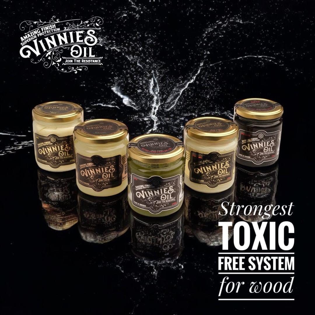 Vinnie's Oil non-toxic formula - 100% food safe VOC free multi-surface treatment