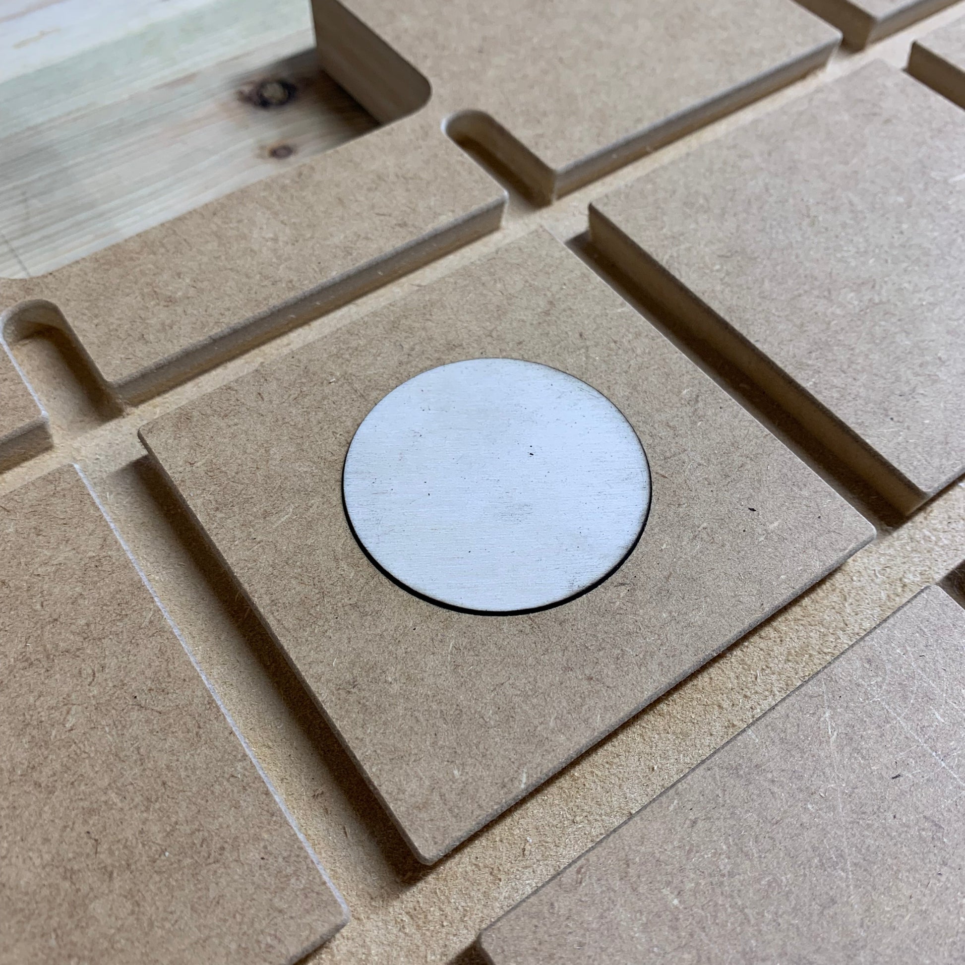 HDS Zero Clearance Inserts blank fitted in HDS Drill Table Top – Whaley Woodworks