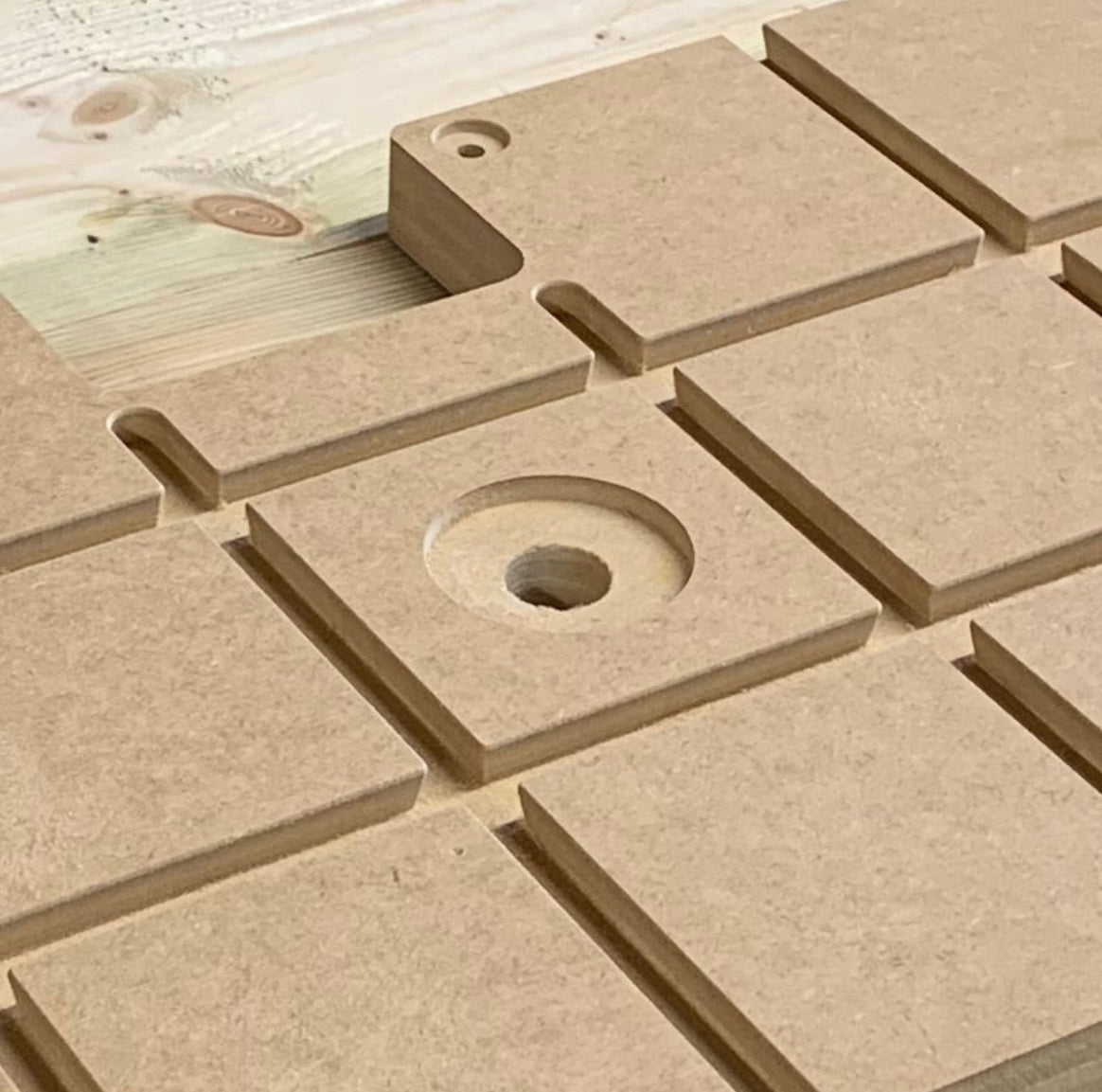 HDS Drill Table Top CNC machined clamping slot insert for pillar and bench drills – Whaley Woodworks